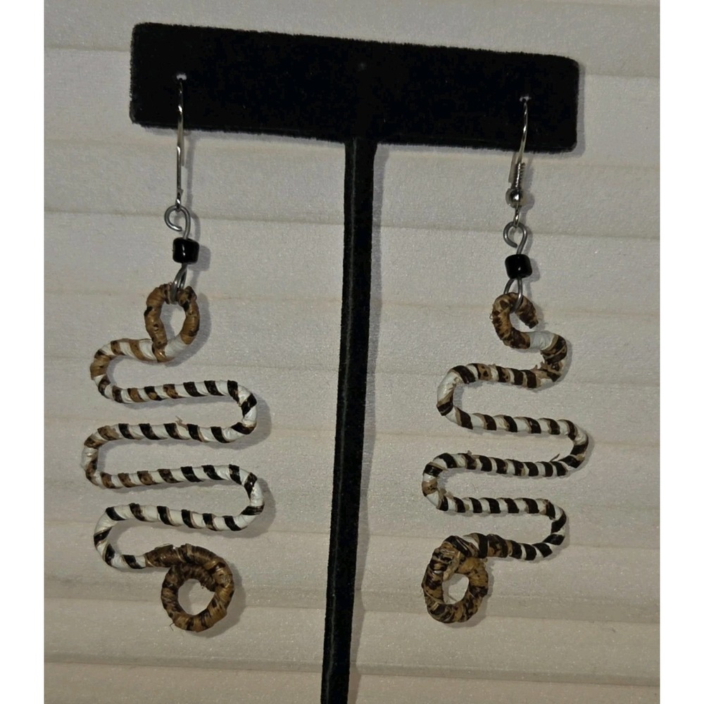 Handcrafted Earrings‎ Wire Hemp